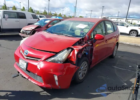 2014 Toyota Prius V Three from USA, damaged, VIN JTDZN3EU5EJ010725